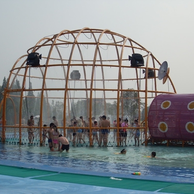 Jogo do Aqua do parque exterior da água do equipamento da fibra de vidro do labirinto do caranguejo do divertimento grande