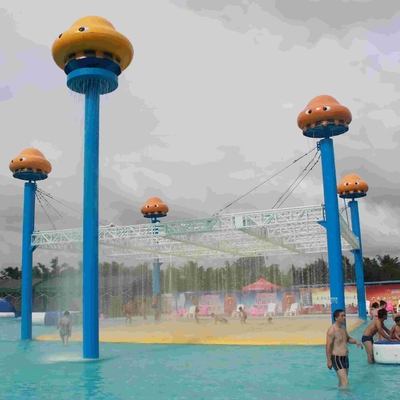 O mundo das medusa estrutura o equipamento exterior do parque da água do jogo do Aqua para a interação da família