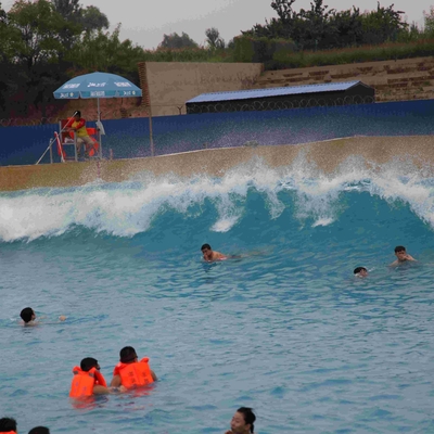Casa Artificial Tsunami Oceano Ondas de Água Piscina Parque com Ondas de Surf Vazio 3 metros de altura