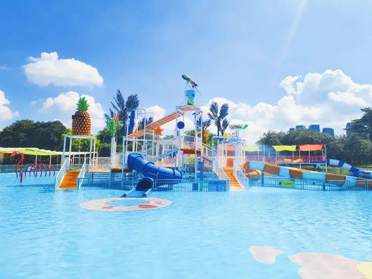 Estudo de viabilidade do Parque Aquático Borboleta Parque aquático para crianças Equipamento de jogos aquáticos para salpicar água