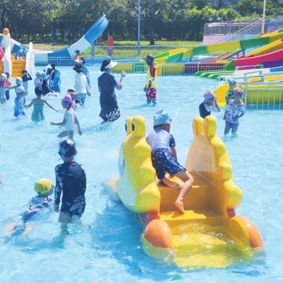 Estudo de viabilidade do Parque Aquático Borboleta Parque aquático para crianças Equipamento de jogos aquáticos para salpicar água