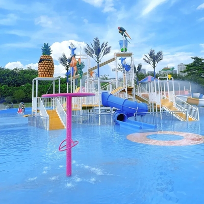 Estudo de viabilidade do parque aquático Parque aquático para crianças Equipamento de jogos aquáticos para salpicar água