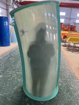 Escorregadores de Fibra de Vidro para Piscinas com Design de Equipamentos para Parques Aquáticos RTM Vison Waterparks