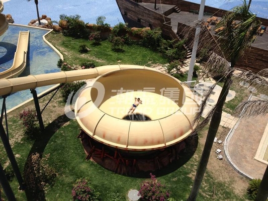 corrediças de água gigantes do espaço das corrediças de água da fibra de vidro do parque do Aqua do divertimento da plataforma de 16m