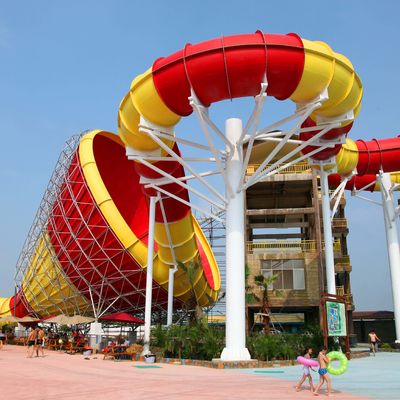 Corrediça de água super gigante engraçada do furacão, cavaleiros da capacidade 720 pela hora para o parque do Aqua