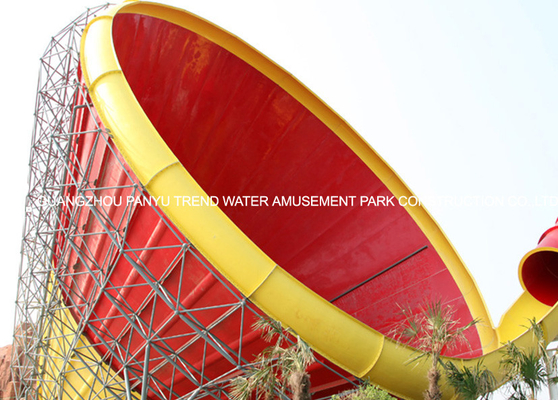 Fibra de vidro Tornado Slides de água 30 anos de experiência em parques aquáticos tendência