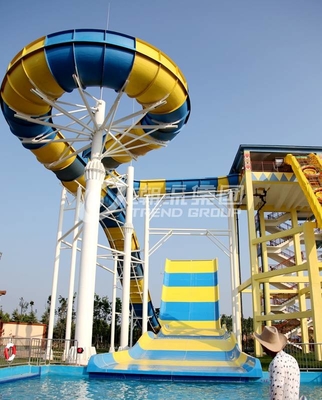 Corrediças de água feitas sob encomenda de Funnuy, corrediça do Aqua do Bumerangue do parque de diversões para 2 pessoas do divertimento da família
