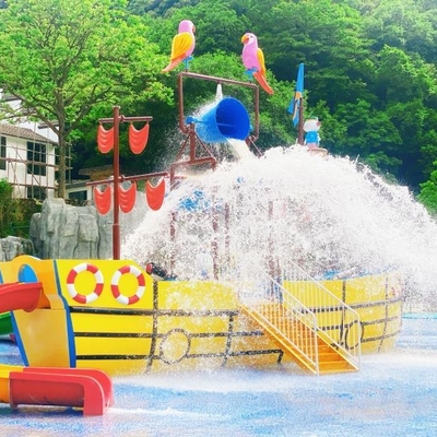 Fibra de vidro customizada Vison Parques aquáticos de barcos Fábrica de equipamentos para parques de patins