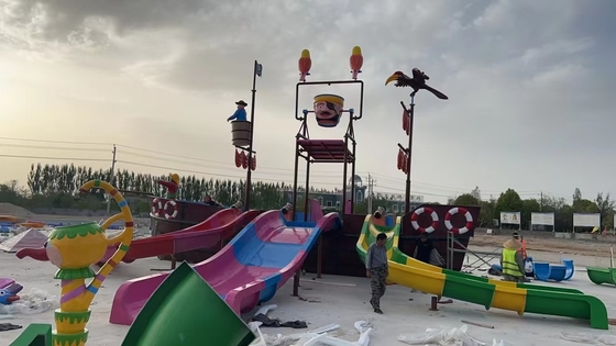 Fibra de vidro customizada Vison Parques aquáticos de barcos Fábrica de equipamentos para parques de patins