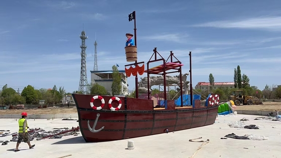Fibra de vidro customizada Vison Parques aquáticos de barcos Fábrica de equipamentos para parques de patins