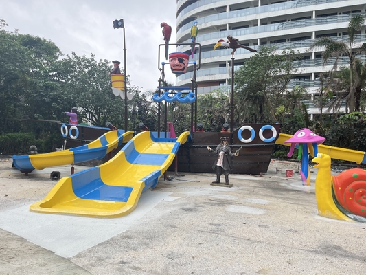 Fibra de vidro customizada Vison Parques aquáticos de barcos Fábrica de equipamentos para parques de patins