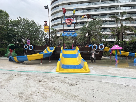 Fibra de vidro customizada Vison Parques aquáticos de barcos Fábrica de equipamentos para parques de patins