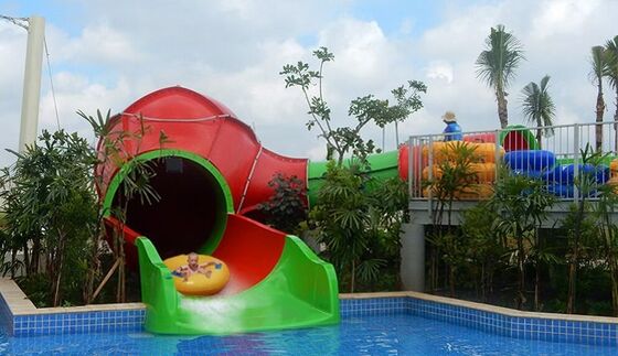 Mini Cyclone Ball Slide com Câmara Ciclone em Forma de Bola e Plataforma Baixa para Passeio Independente Seguro - Construção Total em Fibra de Vidro FRP