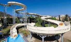 Slide de rafting familiar com 4 a 6 pessoas, 16 m de altura da plataforma e 120 pessoas / hora de capacidade para parques aquáticos