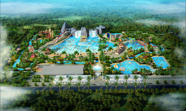 Projeto de projeto de Waterpark da grande escala da segurança para o parque temático exterior da água