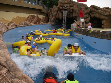O parque preguiçoso do jogo do equipamento/Aqua do rio do grande parque da água galvanizou o apoio do aço carbono