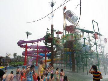 O projeto de Waterpark, projetos exteriores da engenharia do parque da água/personalizou a corrediça de água