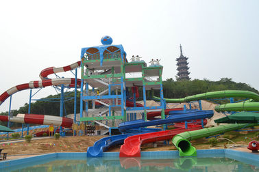 Projeto de Waterpark do divertimento, corrediça do parque da água de Theming das crianças do equipamento do parque da água de Gaint