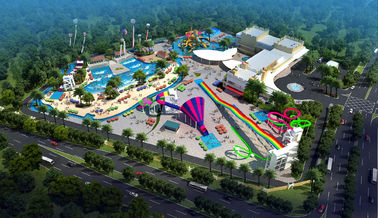 O grande projeto de Waterpark do feriado, parque engraçado surpreendente interno da água/personalizou a corrediça de água