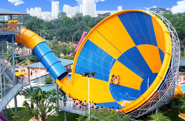 A melhor corrediça de água da fibra de vidro do divertimento da qualidade do parque da água da aventura do Aqua