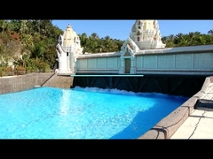 Máquina de ondas personalizada para diversão familiar no parque aquático