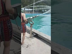 Equipamento personalizado para parque de pulverização, pistola de pulverização de água de fibra de vidro com escorregadores de água fornecedor SGS