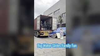 Ver: Grandes toboáguas de fibra de vidro Family Water Park Aqua Park Amusement Showcase