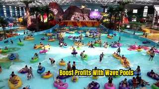 Atração pneumática do parque aquático da piscina de ondas de alto lucro